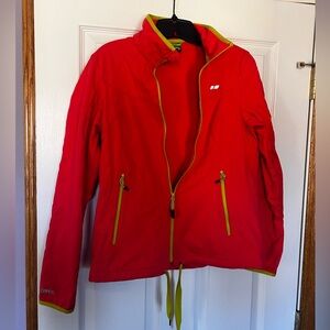 Koppen Jacket Women's‎ Medium Pink Red and Yellow EUC